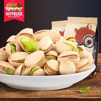 三只松鼠 开心果225g 坚果特产 无漂白 ถั่วพิสตาชิโอ ตรากระรอก