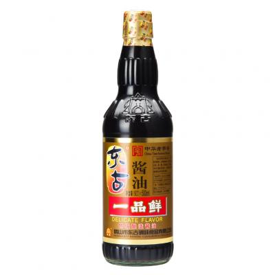 东古一品鲜酱油500ml/瓶 酿造酱油 酱油生抽(ขวด)